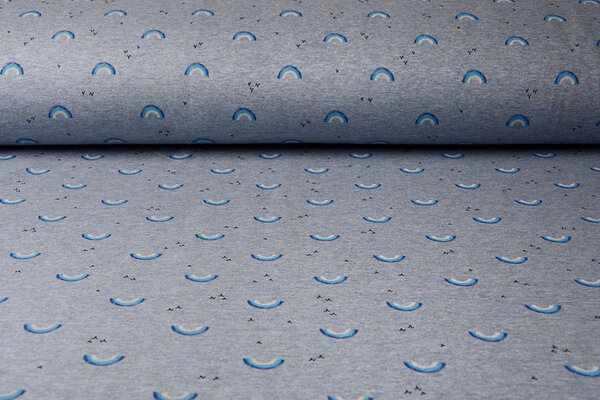 Jogging Alpenfleece Rainbow Jeans Melange