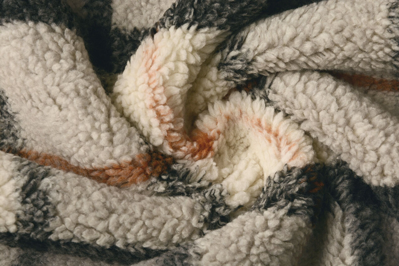 Sherpa Teddy Quadri Multicolore 1 Sherpa Teddy Quadri Multicolore 1