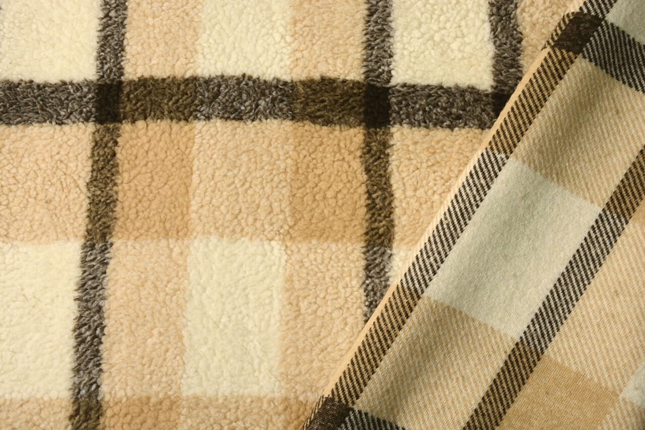 Sherpa Teddy Karo Mokka Braun Sherpa Teddy Karo Mokka Braun