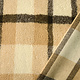 Sherpa Teddy Check Mocha Brown