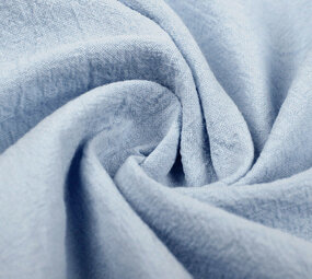 Oeko-Tex®  100% Washed Cotton Baby Blue