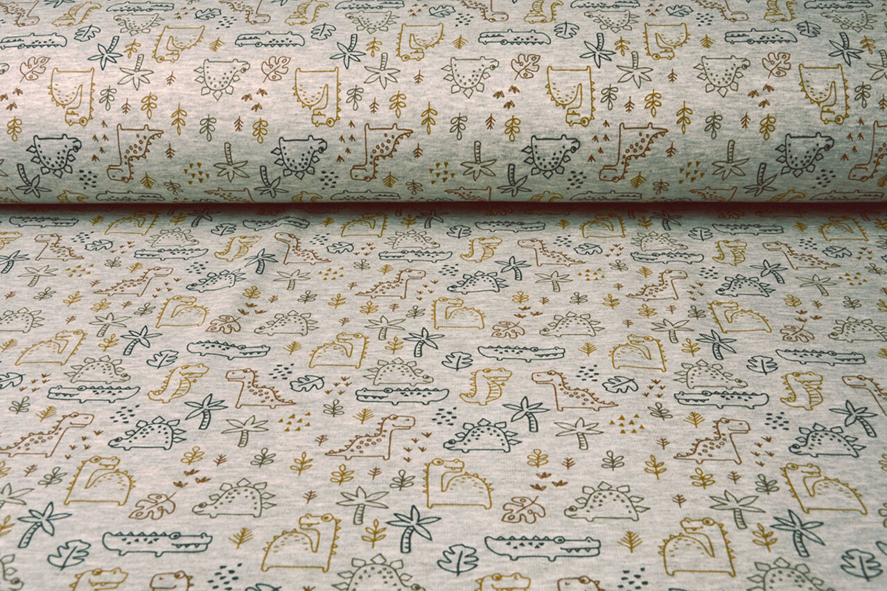 Jogging Alpenfleece Crocodile and Dino Multi 1 Jogging Alpenfleece Crocodile and Dino Multi 1