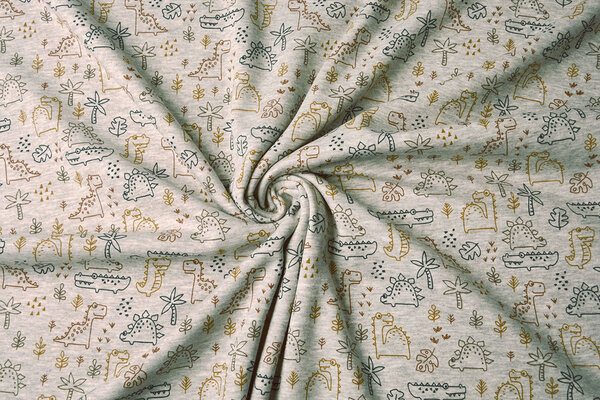 Jogging Alpenfleece Crocodile and Dino Multi 1 Jogging Alpenfleece Crocodile and Dino Multi 1