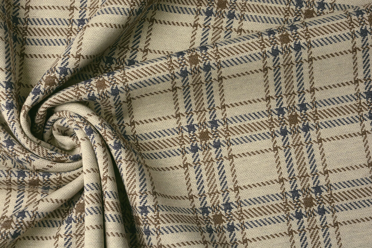 Scuba Jacquard  Checks Bowie