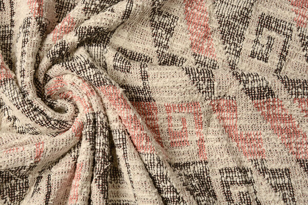 Cotton Bouclé Jacquard