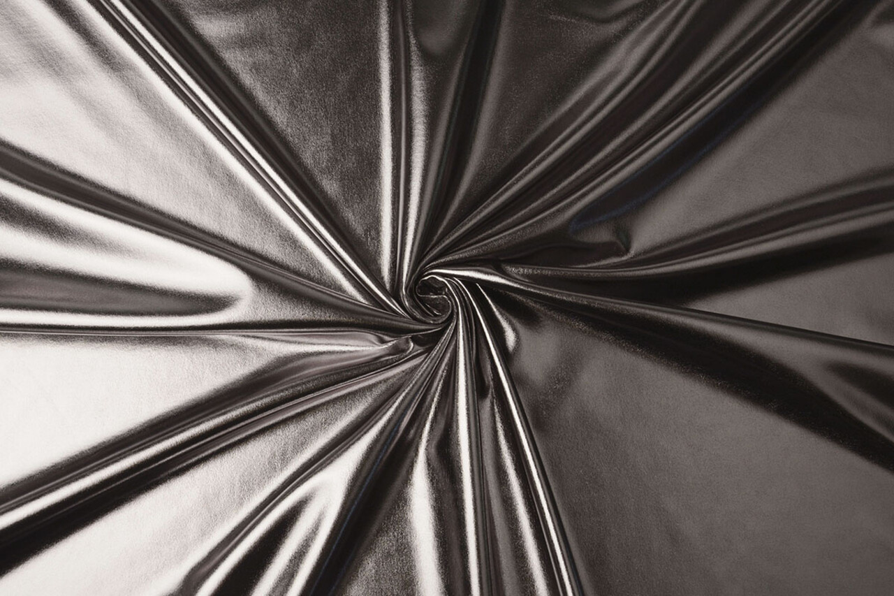 Lamé Anthracite Grey