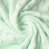 Minky Fleece Licht Mint Groen Minky Fleece Licht Mint Groen
