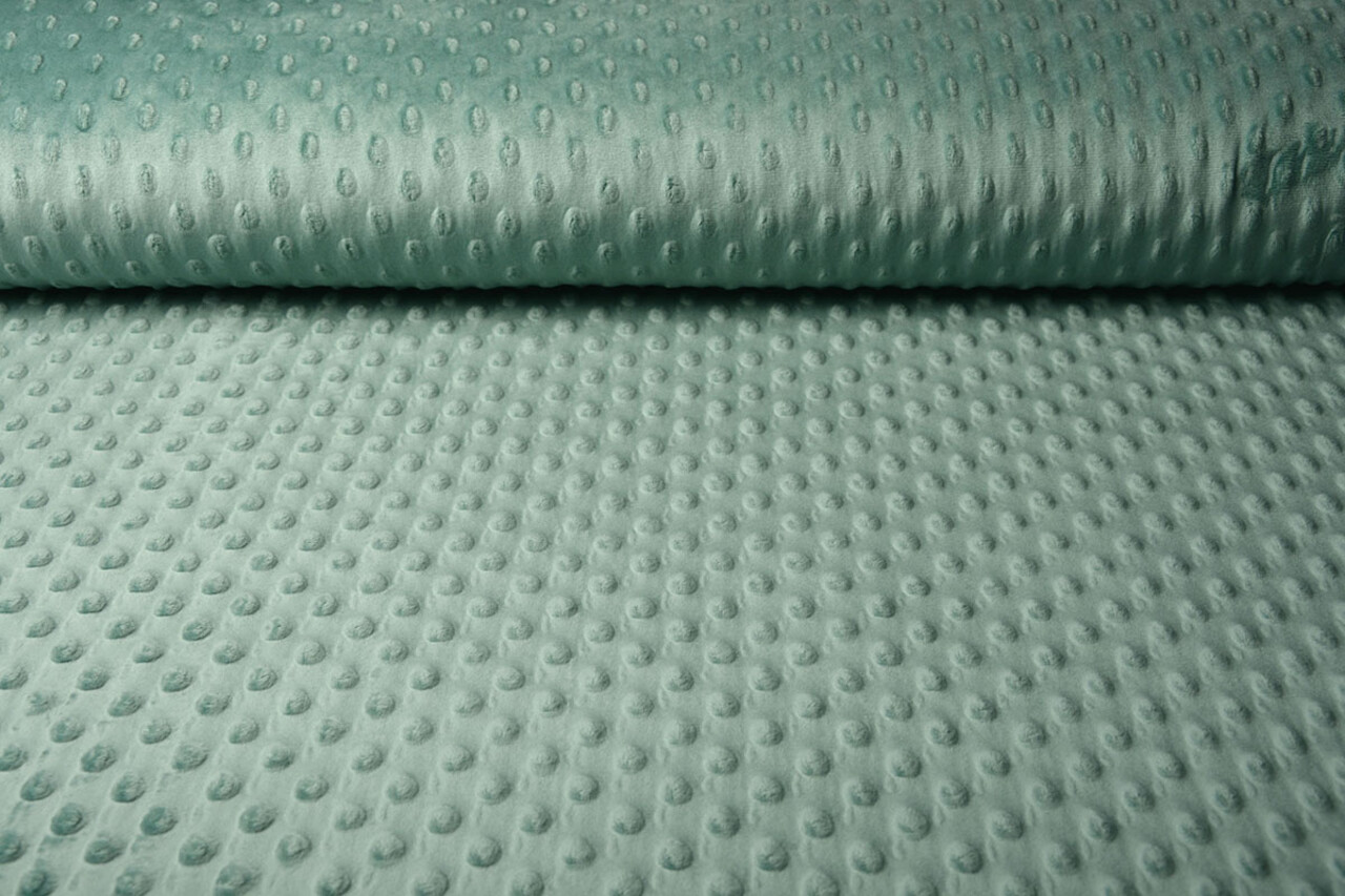 Minky Fleece Jade - Old Green
