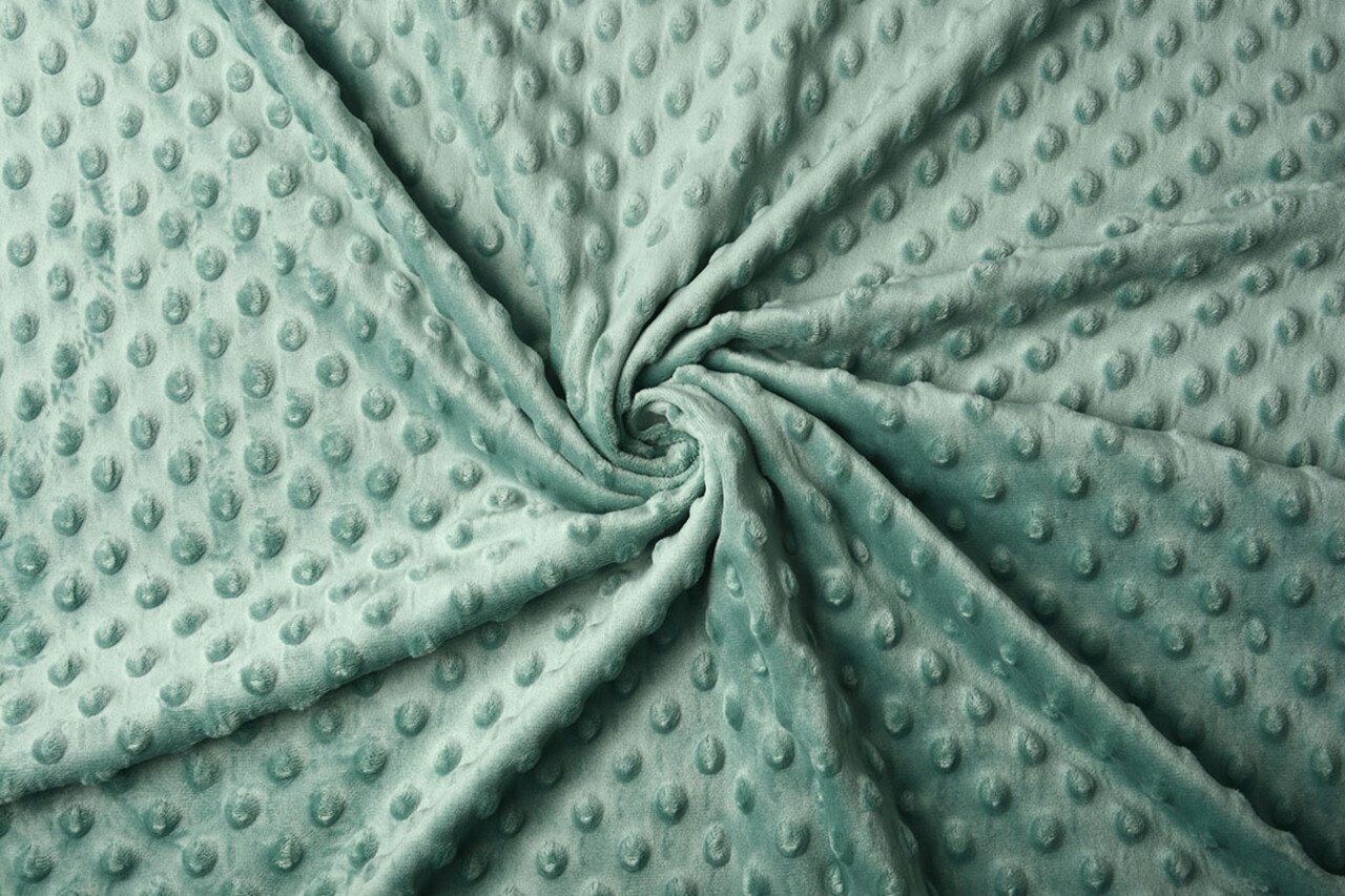 Minky Fleece Jade - Old Green