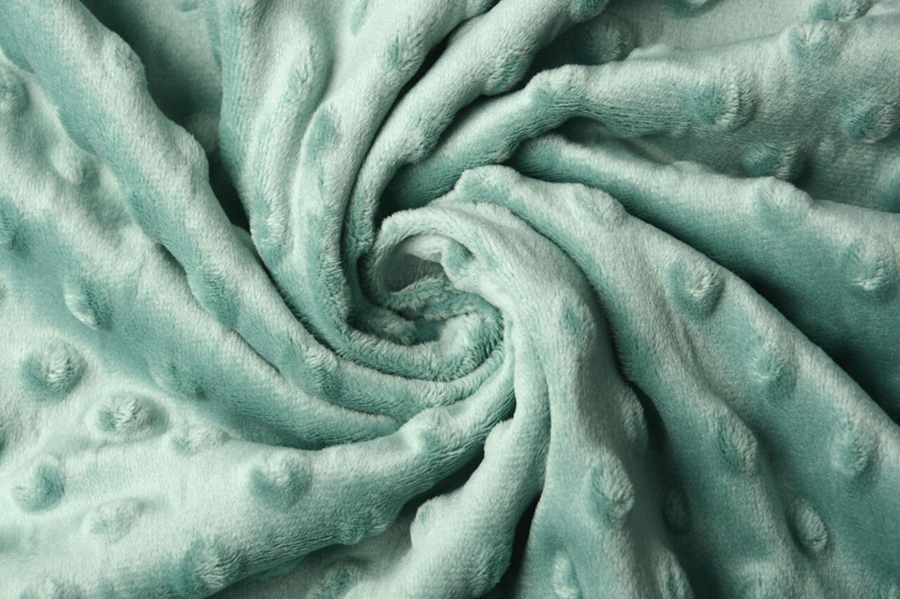 Minky Fleece Jade - Altgrün Minky Fleece Jade - Altgrün