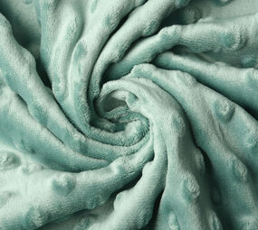 Minky Fleece Jade - Oud Groen Minky Fleece Jade - Oud Groen