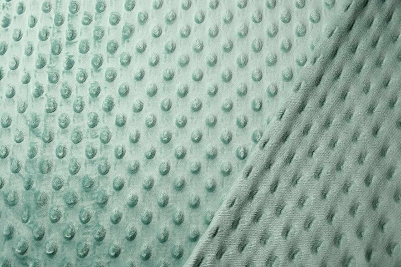 Minky Fleece Jade - Oud Groen Minky Fleece Jade - Oud Groen