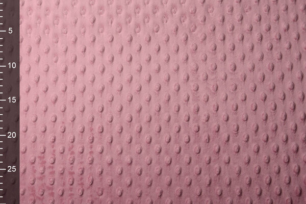 Minky Fleece Donker Oud Roze