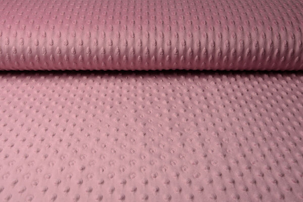 Minky Fleece Dark Old Pink