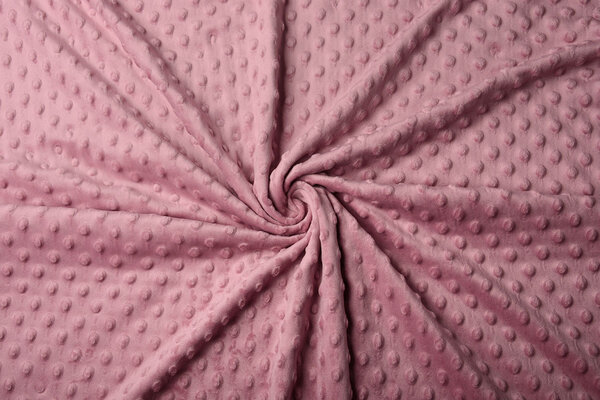 Minky Polaire Vieux Rose Foncé Minky Polaire Vieux Rose Foncé