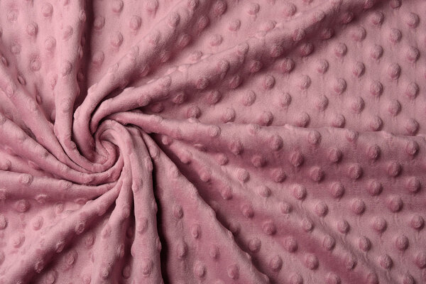 Minky Fleece Dark Old Pink