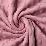 Pile Minky Rosa Antico Scuro