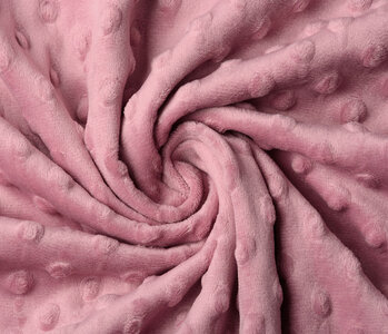 Minky Fleece Dark Old Pink