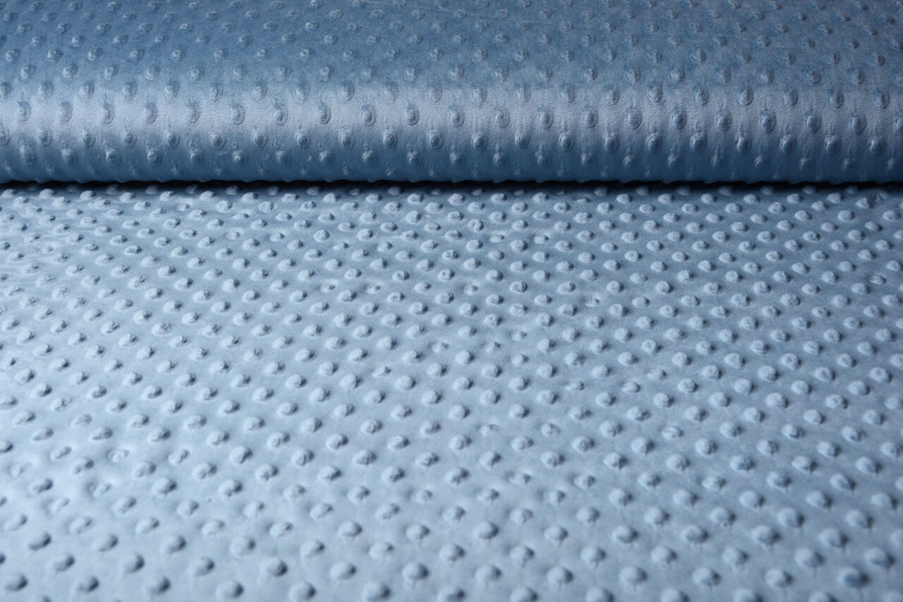 Minky Fleece Blau Jeans Minky Fleece Blau Jeans