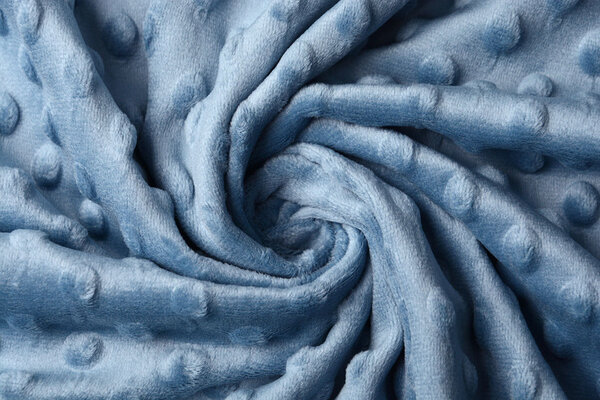 Minky Fleece Blau Jeans Minky Fleece Blau Jeans