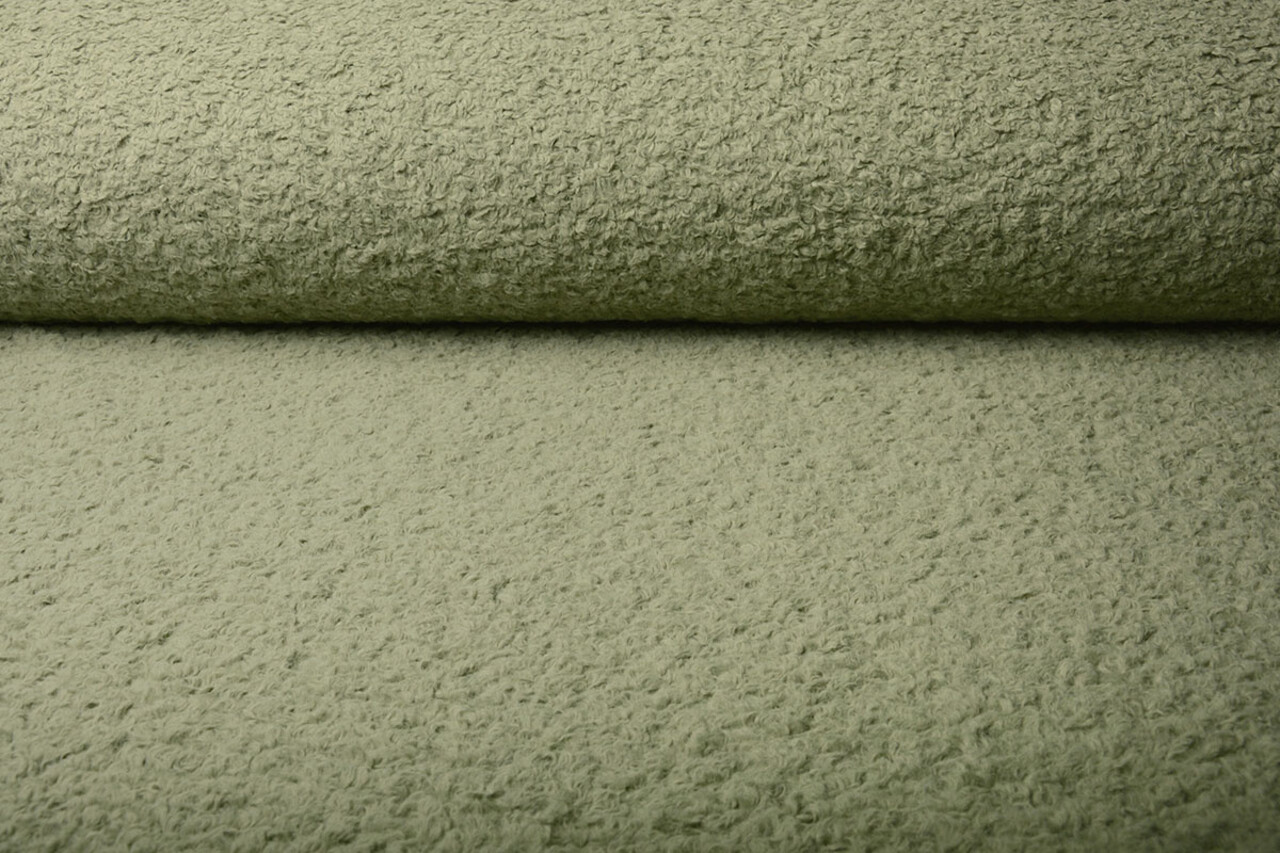À Poils Longs Fourrure Esperanto Ancien Clair Vert Mousse