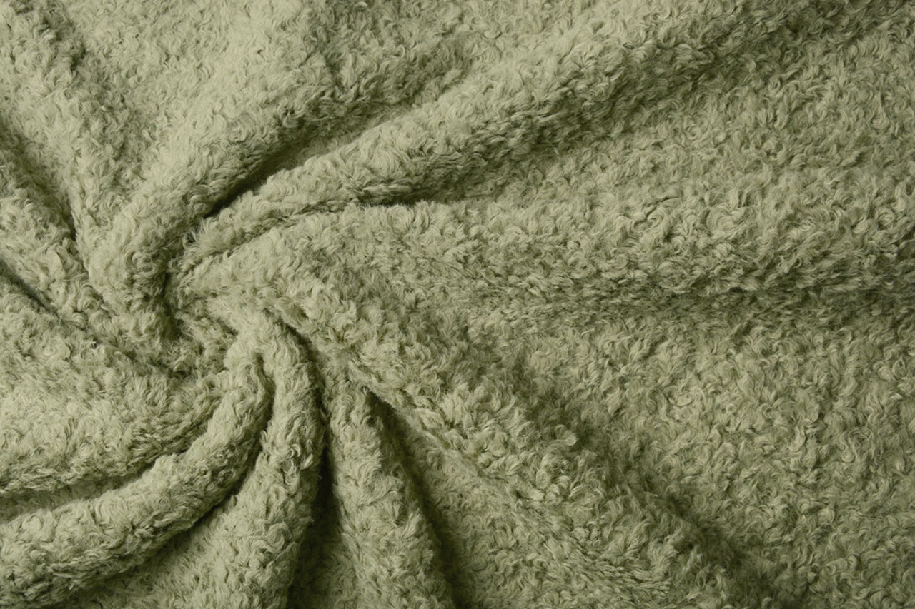 Pelzigen Pelz Esperanto Alt Hellmoosgrün