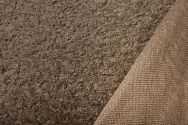 Hairy Fur Esperanto Taupe