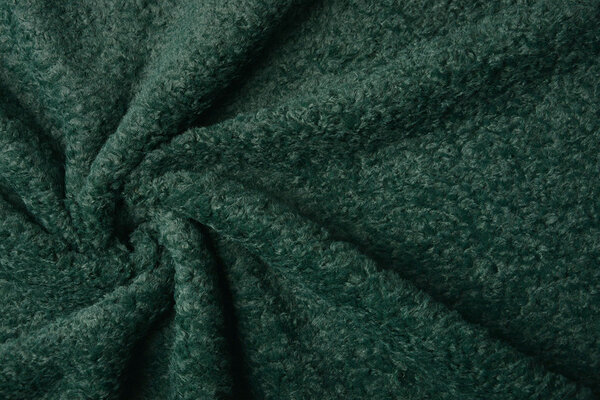 Harige Bont Esperanto Donker Zeegroen