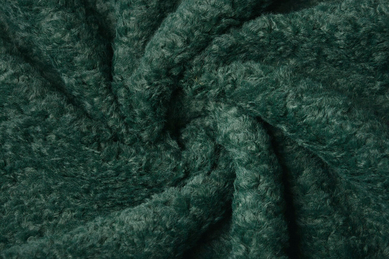 Pelzigen Pelz Esperanto Dunkel Meergrün