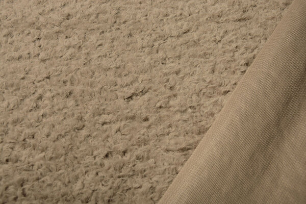 Harige Bont Esperanto Donker Beige