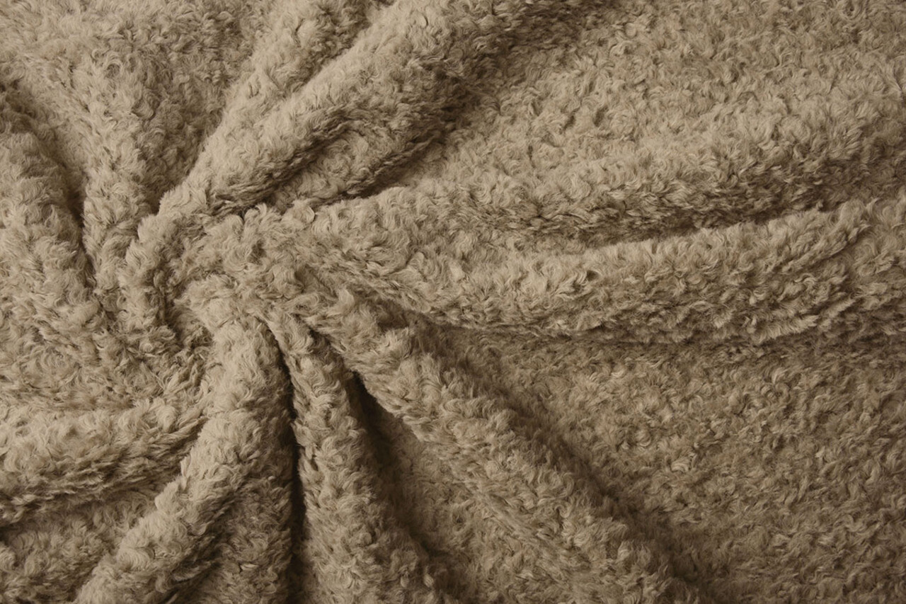 Harige Bont Esperanto Donker Beige