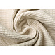 Oeko-Tex® Mini Nido de Abeja Algodón Beige Claro Oeko-Tex® Mini Nido de Abeja Algodón Beige Claro