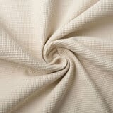 Oeko-Tex® Mini Nido de Abeja Algodón Beige Claro Oeko-Tex® Mini Nido de Abeja Algodón Beige Claro