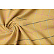 Tejido de Lana Tela Fina Cuadros Ocre Amarillo Tejido de Lana Tela Fina Cuadros Ocre Amarillo