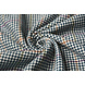 Tessuto Tessuto di Lana Fine Quadri Denim Tessuto Tessuto di Lana Fine Quadri Denim