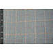 Tessuto Tessuto di Lana Fine Quadri Denim Tessuto Tessuto di Lana Fine Quadri Denim