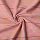 Woven Woolen Fabric Fine Check Pink