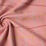 Tissé Laine Tissu Fin Carreaux Rose Tissé Laine Tissu Fin Carreaux Rose