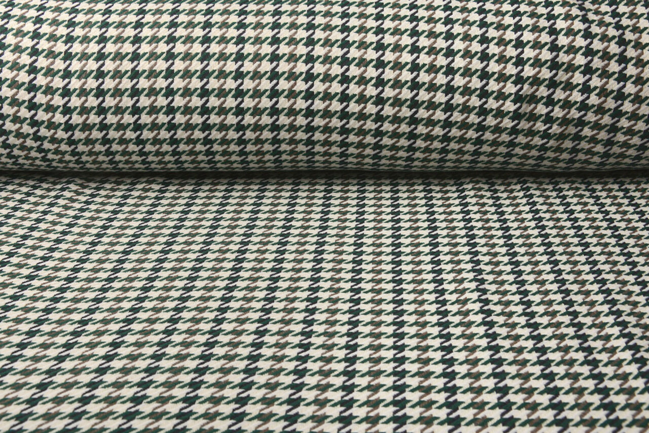 Pied de Poule Bottle Green