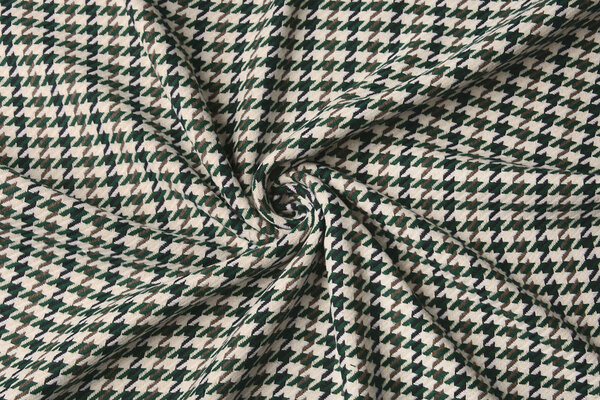 Pied de Poule Vert Bouteille Pied de Poule Vert Bouteille