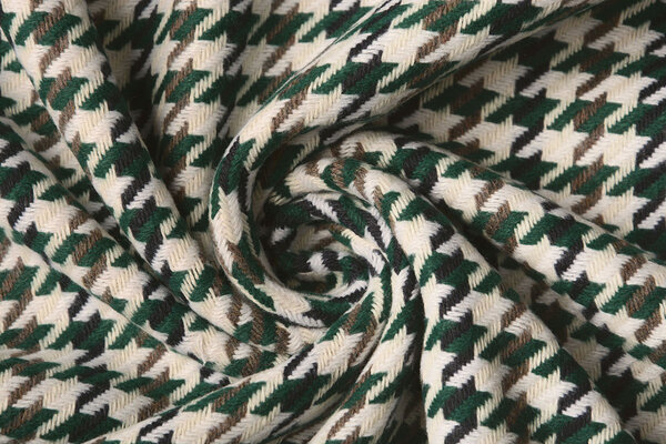 Pied de Poule Bottle Green