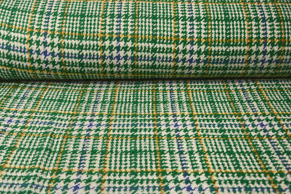 Wool Bouclé Shakiri Grass Green