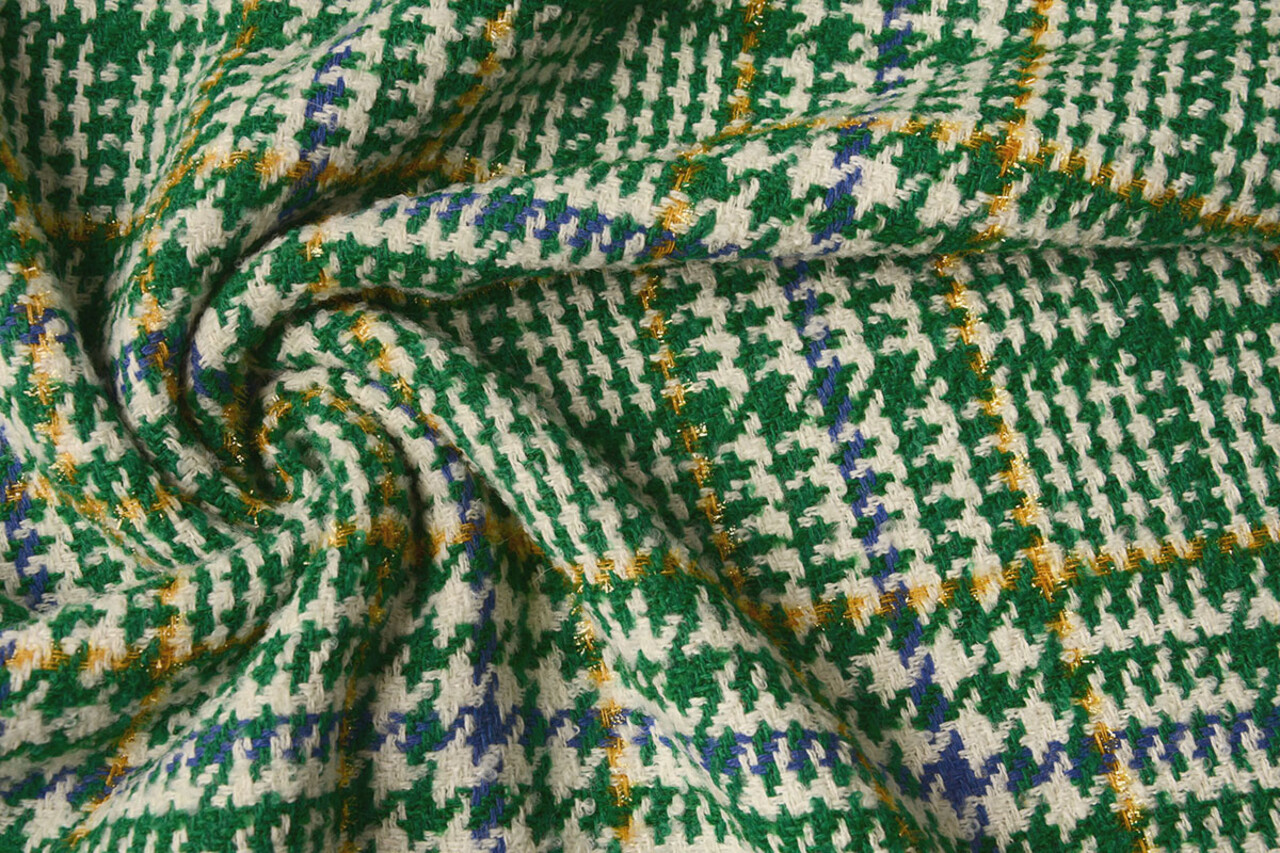 Wool Bouclé Shakiri Grass Green