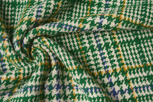 Wool Bouclé Shakiri Grass Green