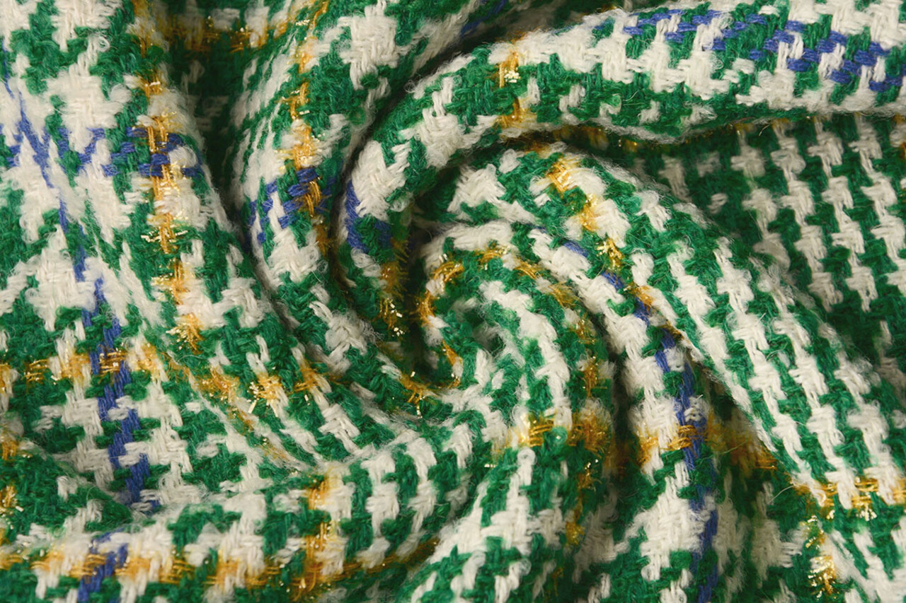 Wolle Bouclé Shakiri Grasgrün