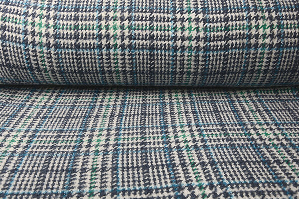 Wool Bouclé Shakiri Blue Wool Bouclé Shakiri Blue