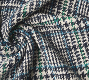 Wolle Bouclé Shakiri Blau