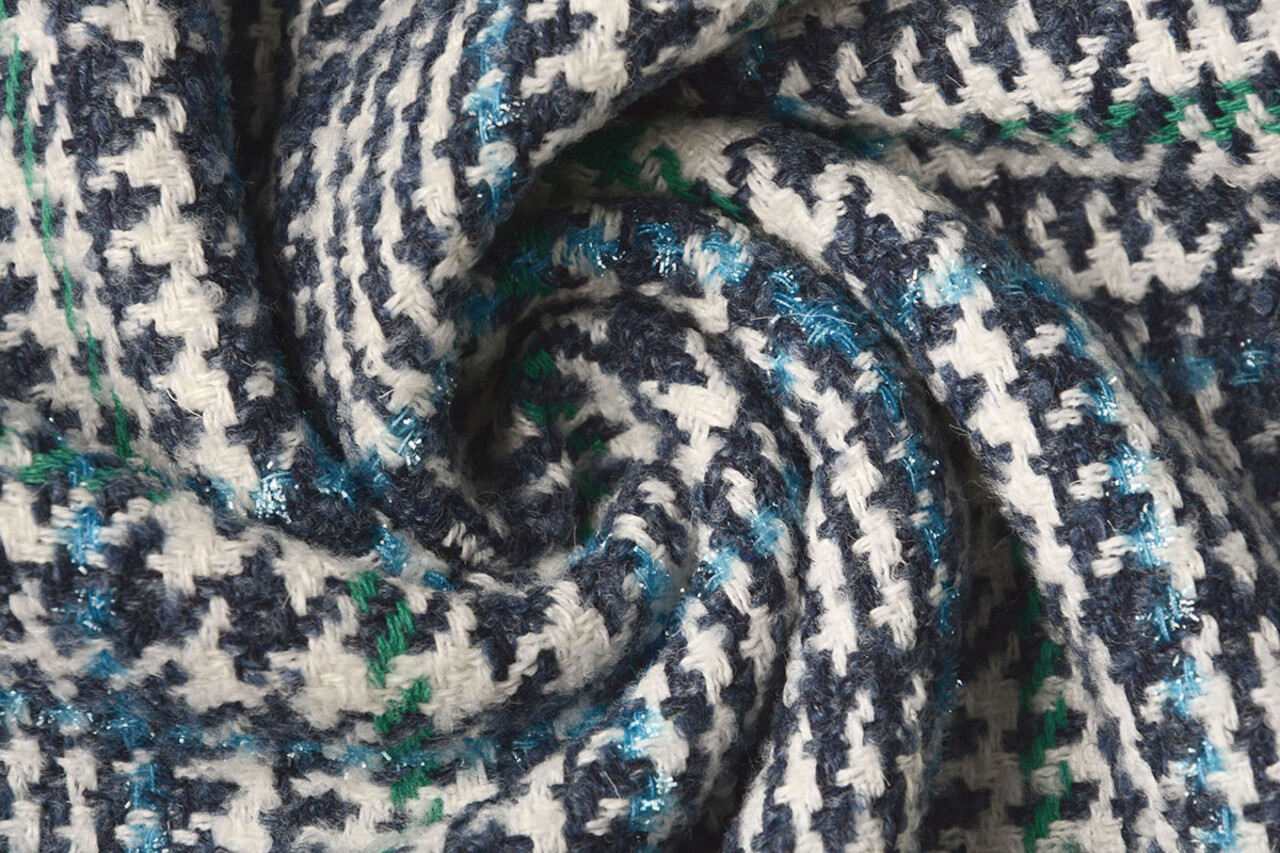 Wollen Bouclé Shakiri Blauw