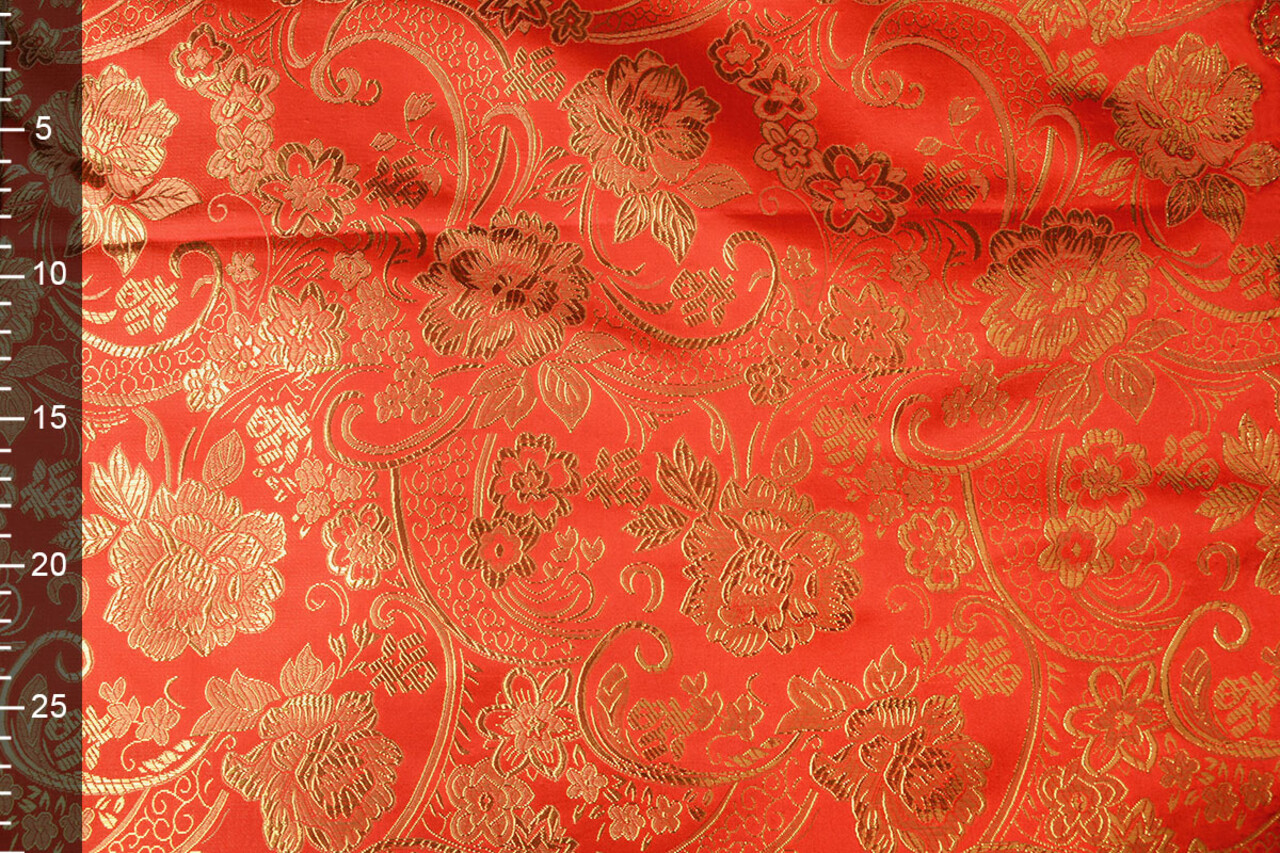 Brocado Rosa Kenza Rojo Brocado Rosa Kenza Rojo