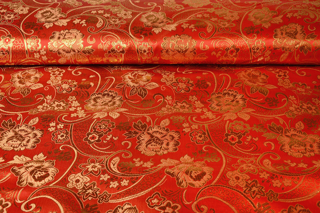 Brocade Rose Kenza Red